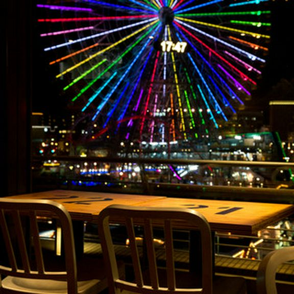 ★クーポンで＜4・5月限定！牛ランプ肉プレゼント＞★
夜景がキレイなレストランで紹介されました！