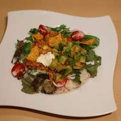 アボカドサワークリームタコライス