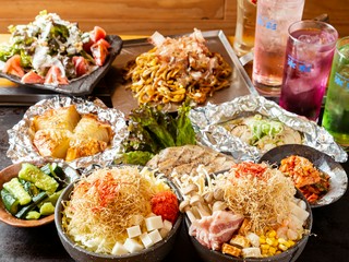 お得に美味しく!飲み放題付コース4,950円~ご用意