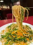 素材の旨み・個性際立つ『石川のカラスミと豆苗のペペロンチーノ　スパゲティ』