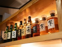 グラスでお好みの飲み方で楽しむのに加え、ボトルでも提供しています。