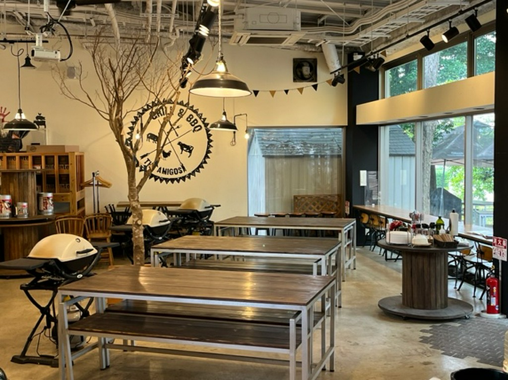 屋内バーベキュー