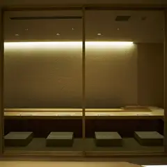 プライベートなシーンに重宝される、カウンター個室