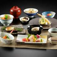 旬の恵みを贅沢に味わう会席プラン