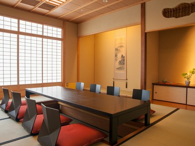 伝統が活かせる純な和空間で真心のもてなし