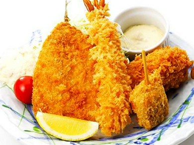 魚河岸フライ定食