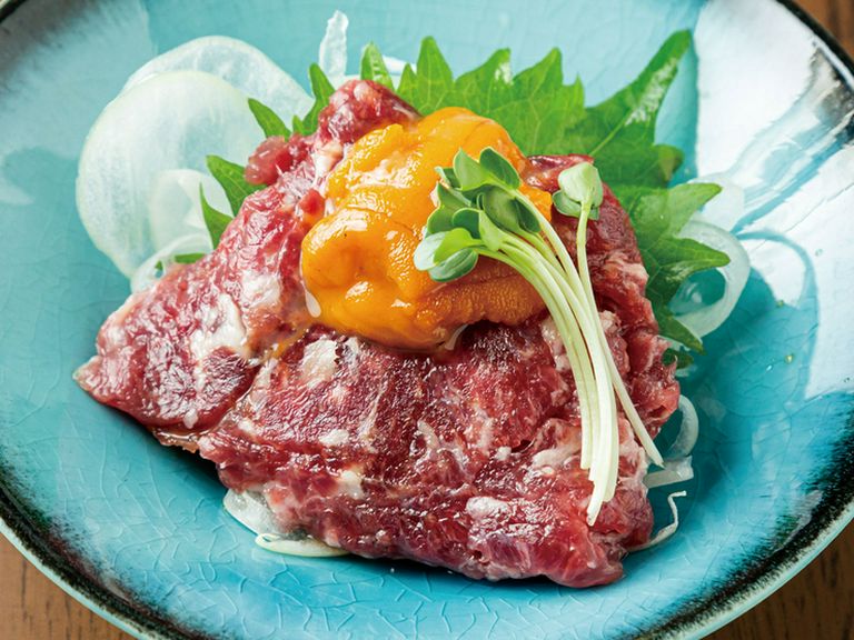 熊本直送の馬肉、奥羽牛などこだわりの肉料理の数々◎
