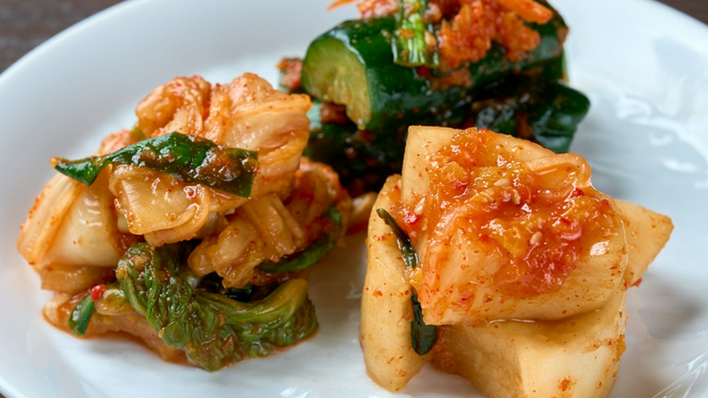 キムチの盛り合わせ