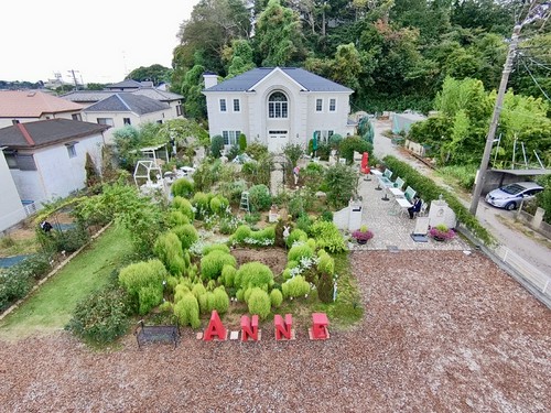 空からの店舗の様子