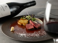 幻のおびら和牛が味わえるランチ限定のフルコースです。