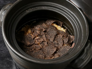 ［夜会席］トリュフご飯と厳選黒毛和牛ヒレステーキ会席 18,000円