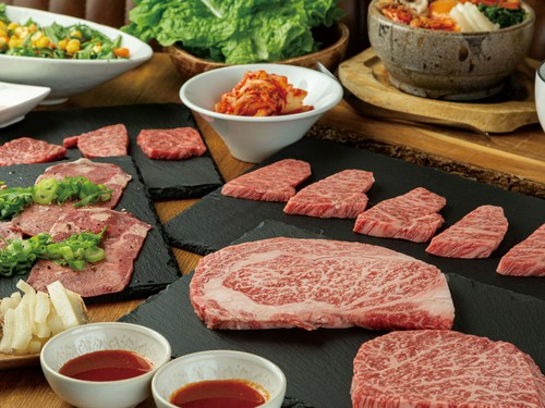 A5ランク黒毛和牛を堪能できる贅沢なコース