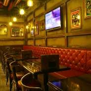 ソファテーブル席