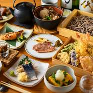 山形の郷土料理や旬の味覚満載のコースも必見。日本酒もたっぷり楽しめる2時間飲み放題付きコースは、各種宴会にも活躍してくれます。都内散策で“一味違ったおもてなし”を求める、海外のゲストにもオススメです。