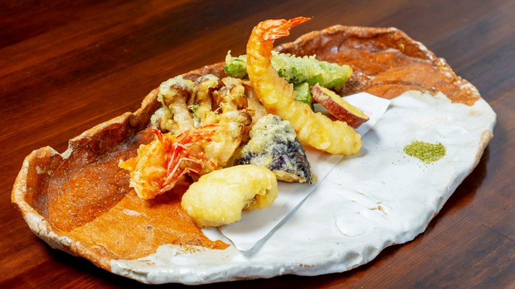 天婦羅盛り合わせ