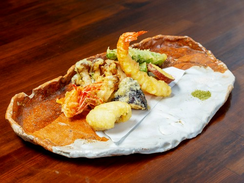 天婦羅盛り合わせ