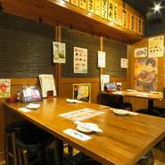 ６名様席もご用意しております