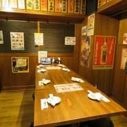 ８名様席もご用意しております