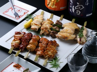 熟練の技術と情熱が、特別な1本に変わる『串10本盛り』