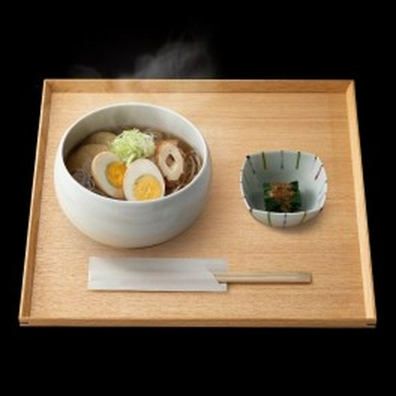 おでんだしの蕎麦