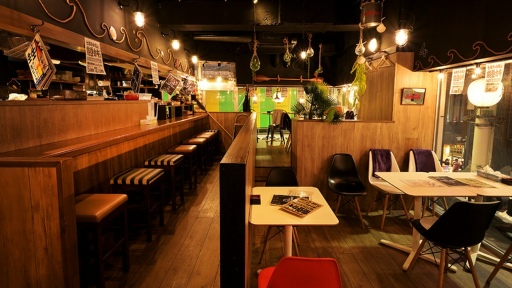 船を思わせるくつろぎ空間。ささやかな非日常を与えてくれる場所