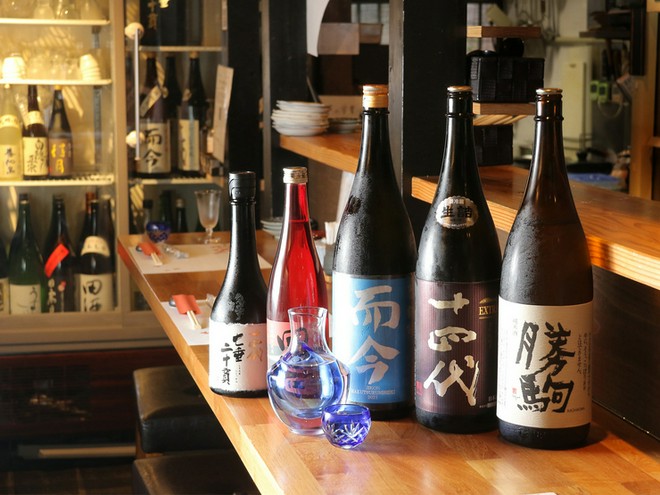 日本酒にこだわっている