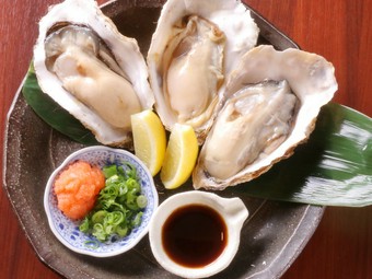 通年食べることができる、濃厚でミルキーな『牡蠣』