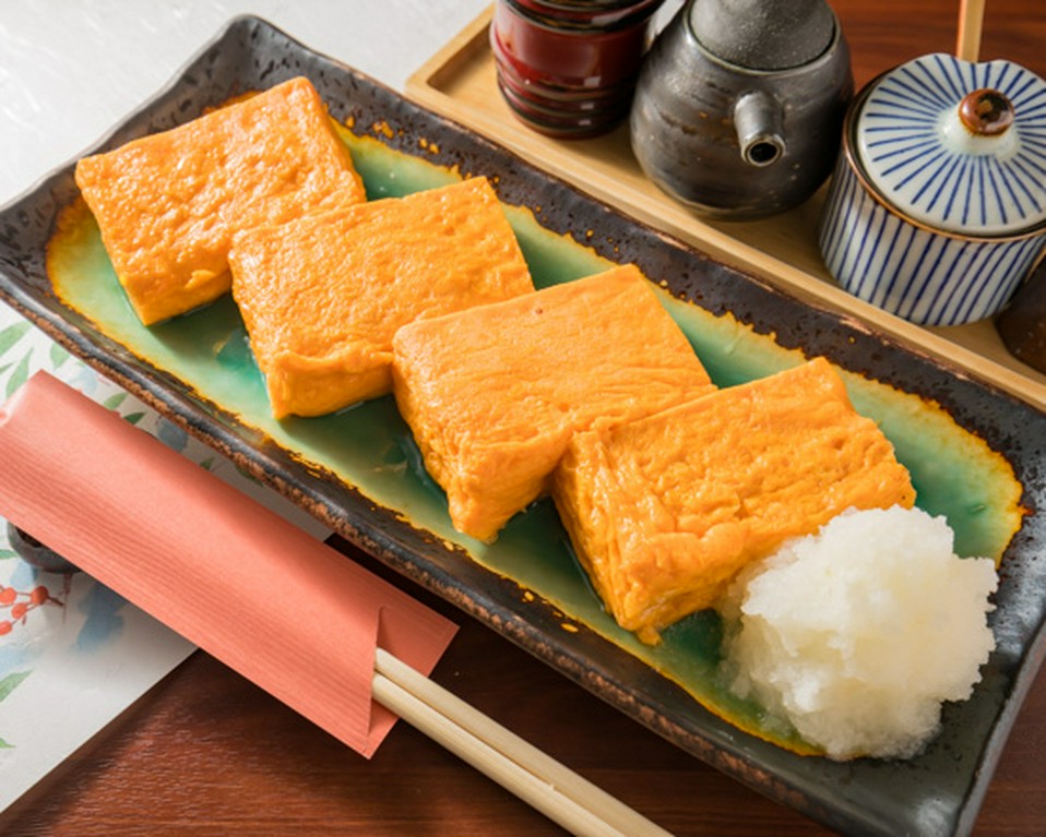 シンプルだからこその味わい深さ『蘭王玉子のだし巻き』