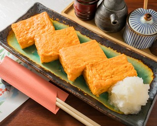 シンプルだからこその味わい深さ『蘭王玉子のだし巻き』