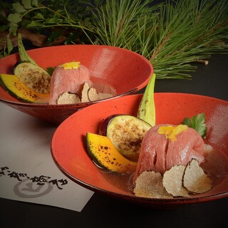 Món thịt Kappo Món Urara hoặc Món Yakiniku Hoa hồng