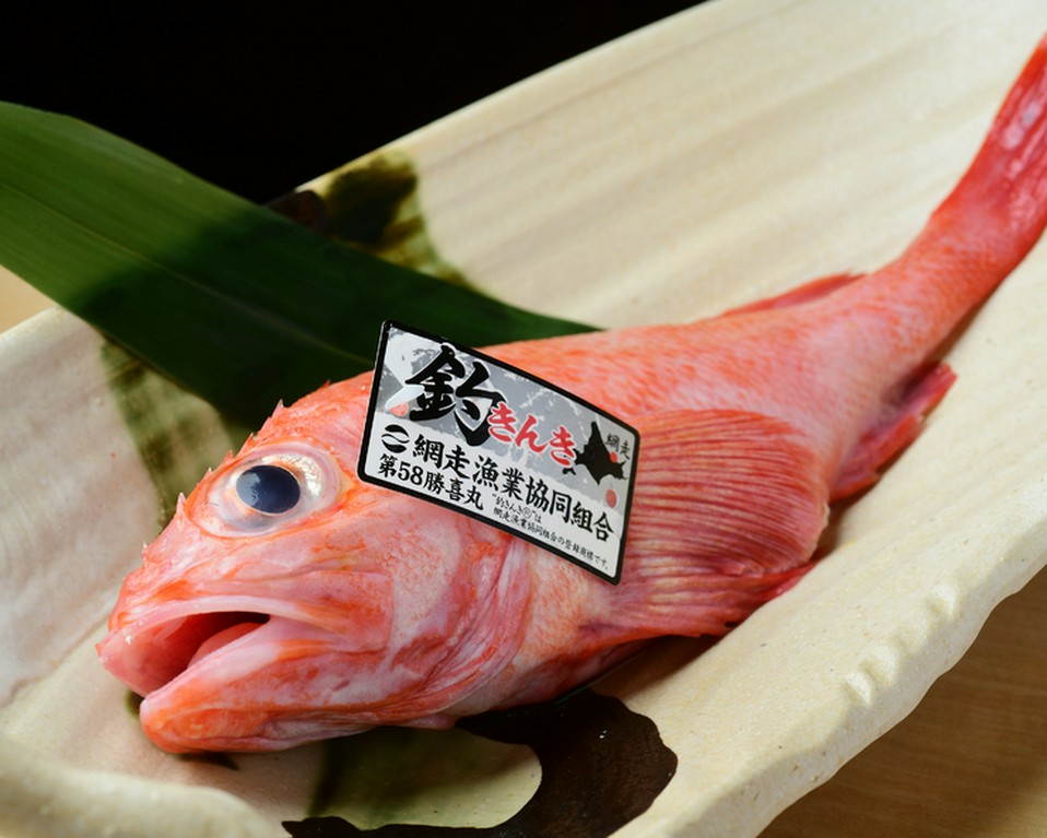 全国各地から仕入れた日替わりのお魚