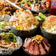 ※3名様～ご利用可能
※前日までの要予約
※アレルギーのある方はスタッフまでお知らせください
※予約時間に遅れる場合は必ずご連絡ください。