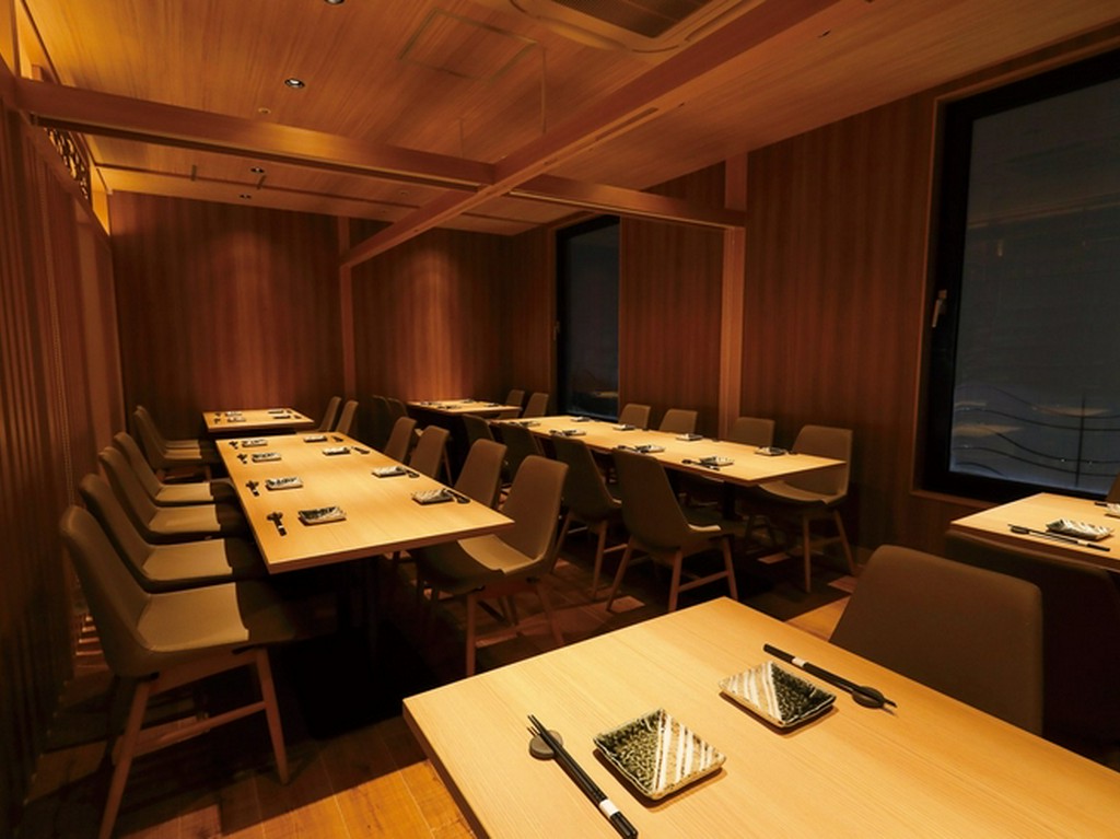 17名以上で一部エリアの貸切ができるため、とても便利