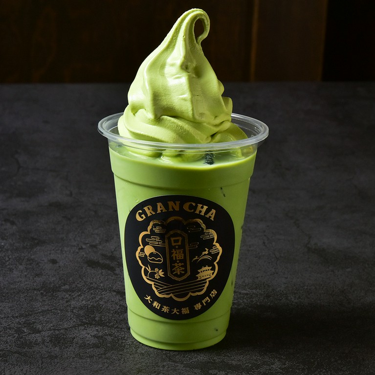 大和抹茶ラテフロート（大和抹茶ソフト）