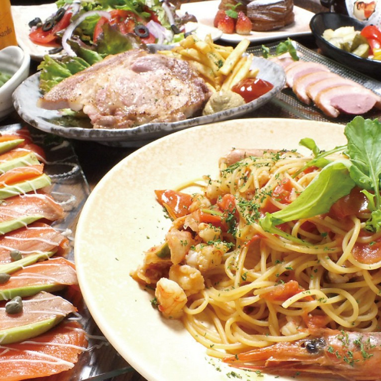 パーティーメニュー充実