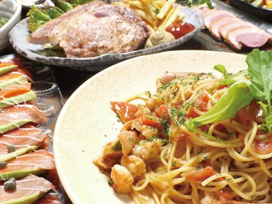 パーティーメニュー充実