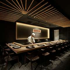 料理人の技を望める特等席