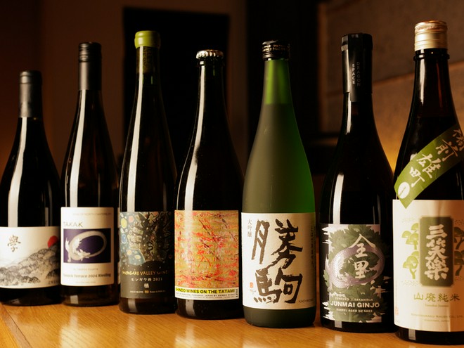 ワインにこだわっている