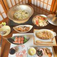 ・かに刺身
・かに一人鍋
・かにグラタン
・かにクリームコロッケ
・かに雑炊
・デザート