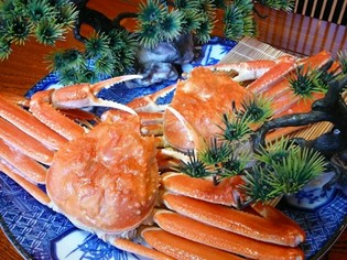 市場流通が1割と言われる、大ずわいがに（バルダイ種）を使用