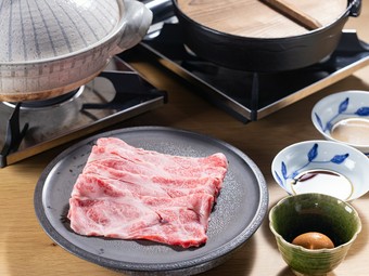 シンプルながらも味わい深い、葉山牛の『しゃぶしゃぶ』