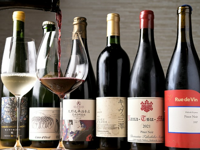 ワインにこだわっている