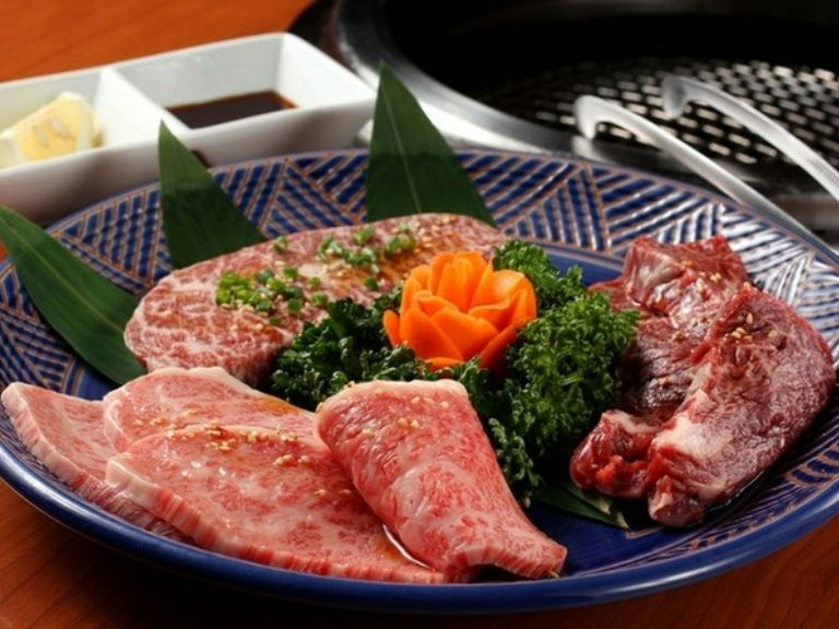 黒毛和牛 特選三点盛り