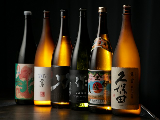 日本酒にこだわっている