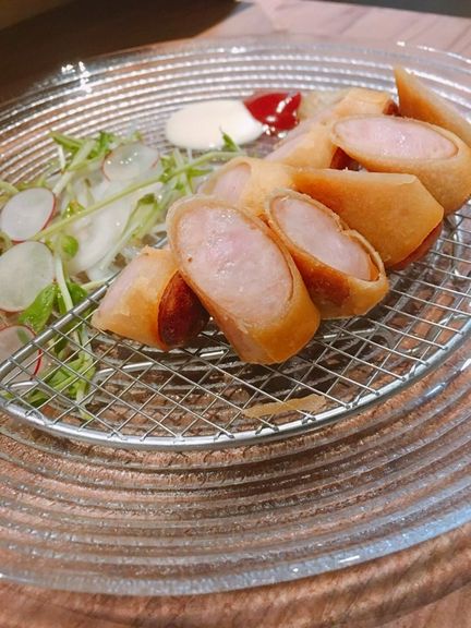 ウインナ春巻き