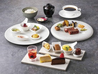 【ママ会おすすめ】【朔-saku-】黒毛和牛とデザート7種盛りが楽しめる全5品【平日ランチタイム限定】