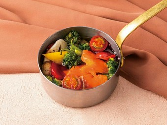 仕上げはゲストの目の前で『炙り寿司』