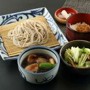 合鴨汁そばセット