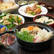 心も体も温まります！レモン香るオイルちゃんこ鍋や若鶏の豆乳唐揚げなど…【銀ゆば】おすすめを堪能できるコース