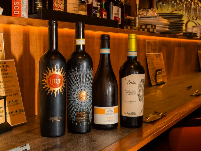 ワインにこだわっている